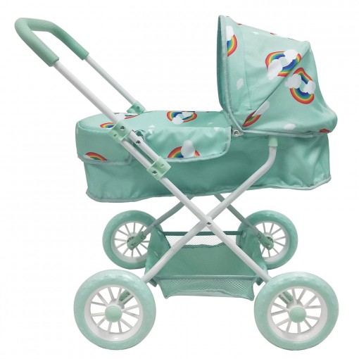 mint green pram