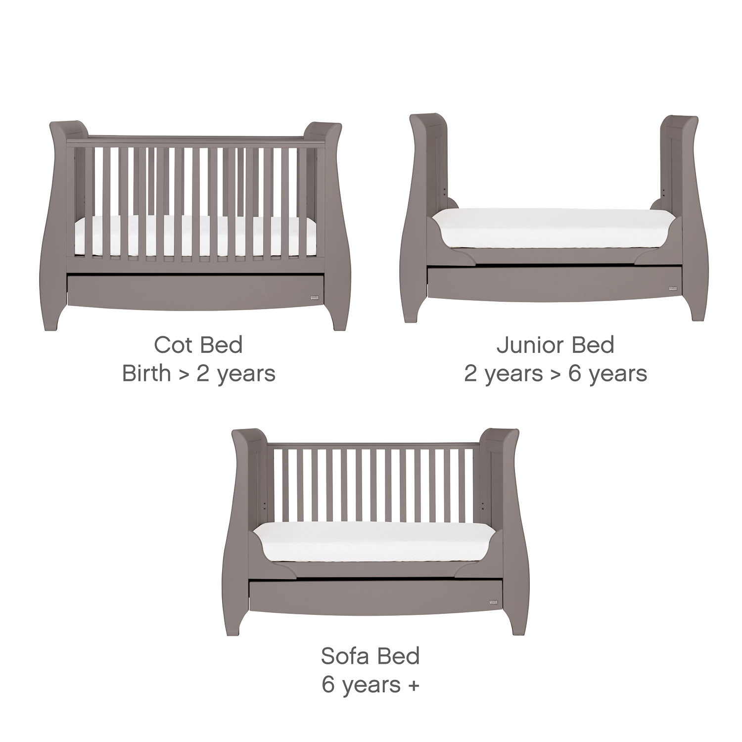 tutti bambini lucas cot bed