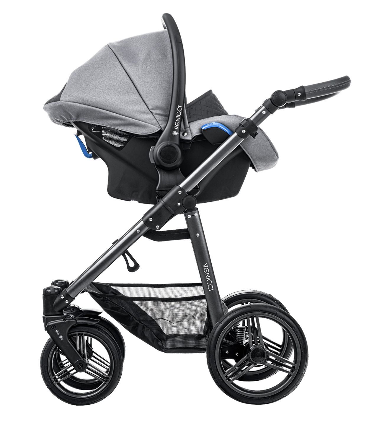 venicci twin pram