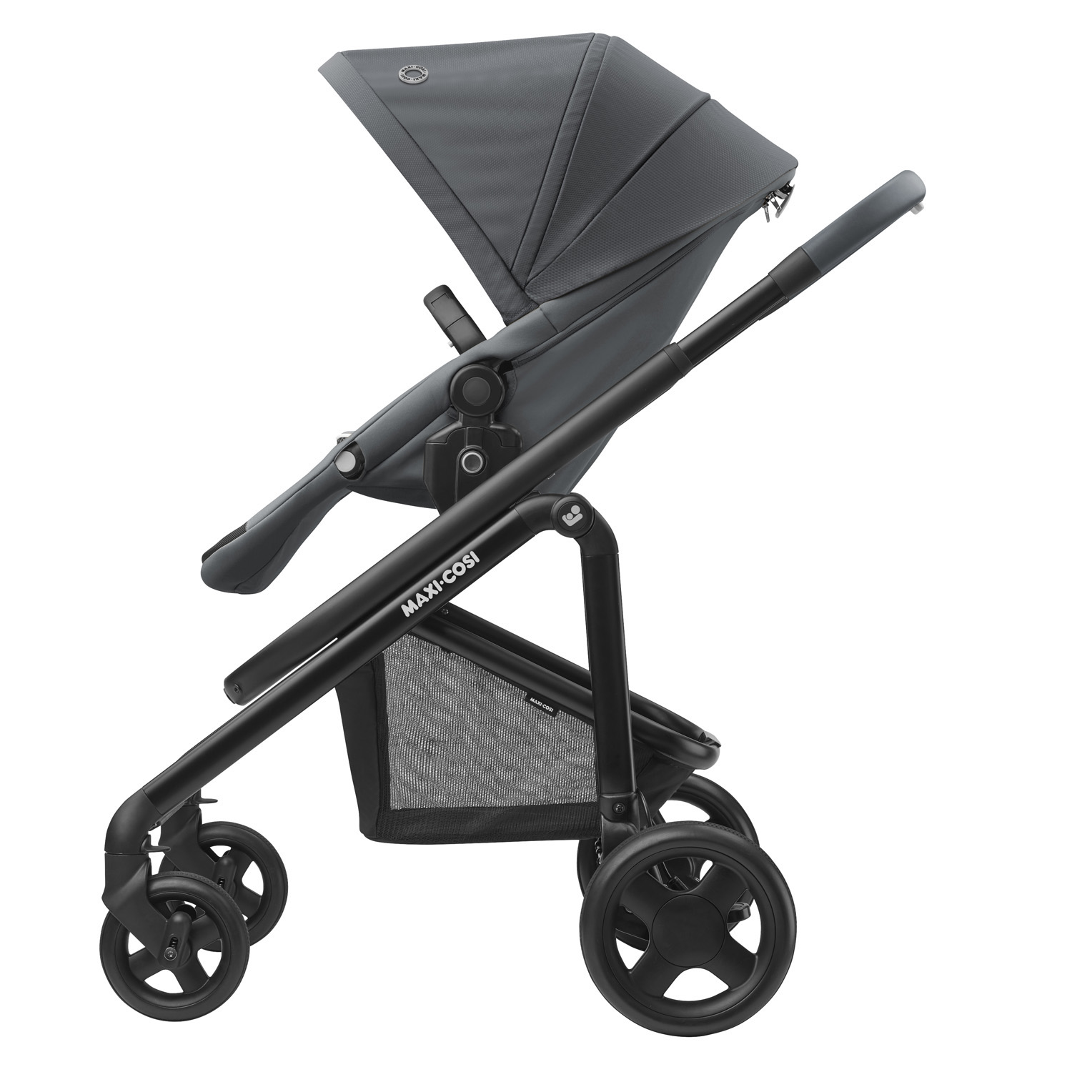 Maxi-Cosi Lila CP Stroller Essential Graphite with CabrioFix Car Seat