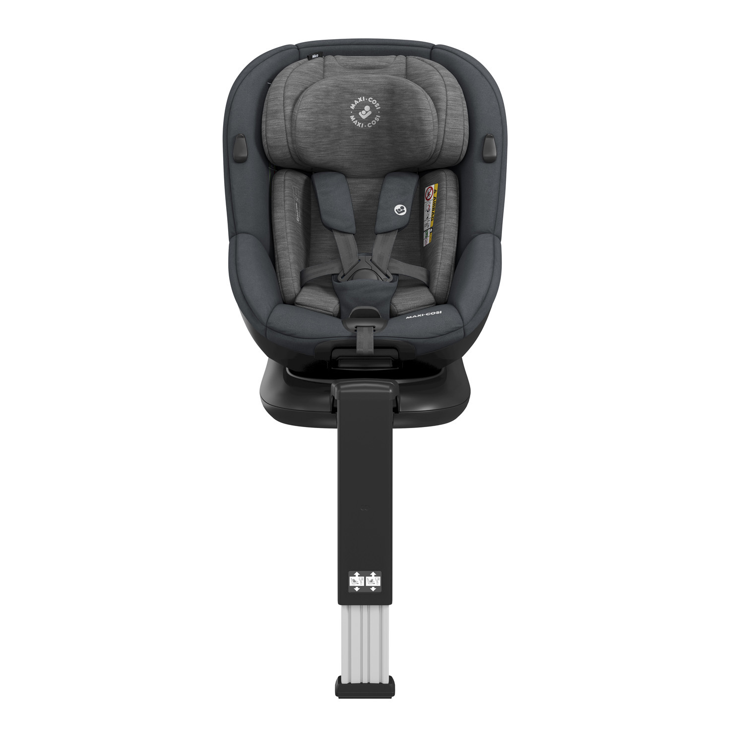 MaxiCosi Mica iSize Car Seat Authentic Graphite Babyland
