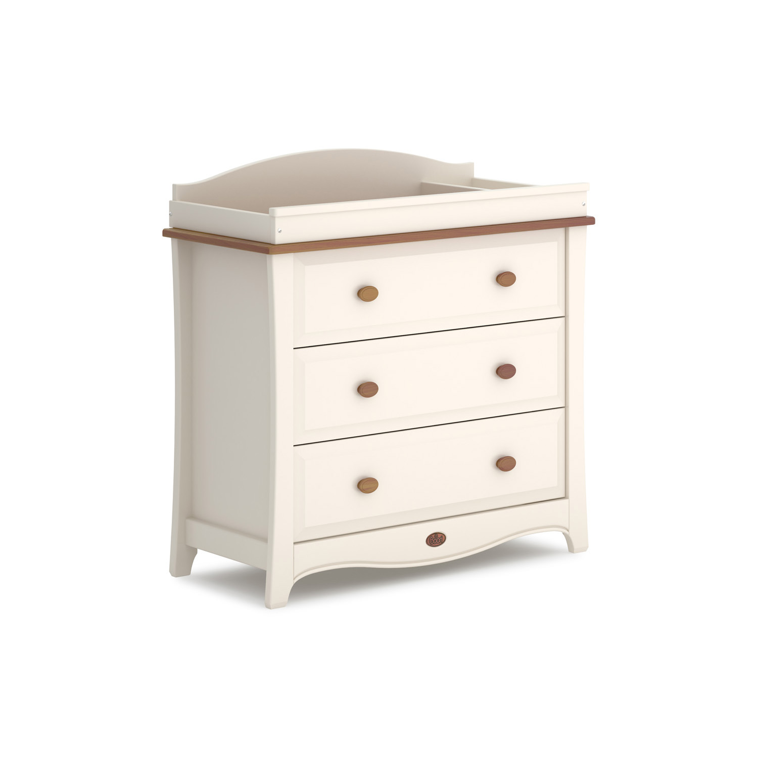 Boori Provence Convertible Plus 3 Drawer Dresser With Bell Curved