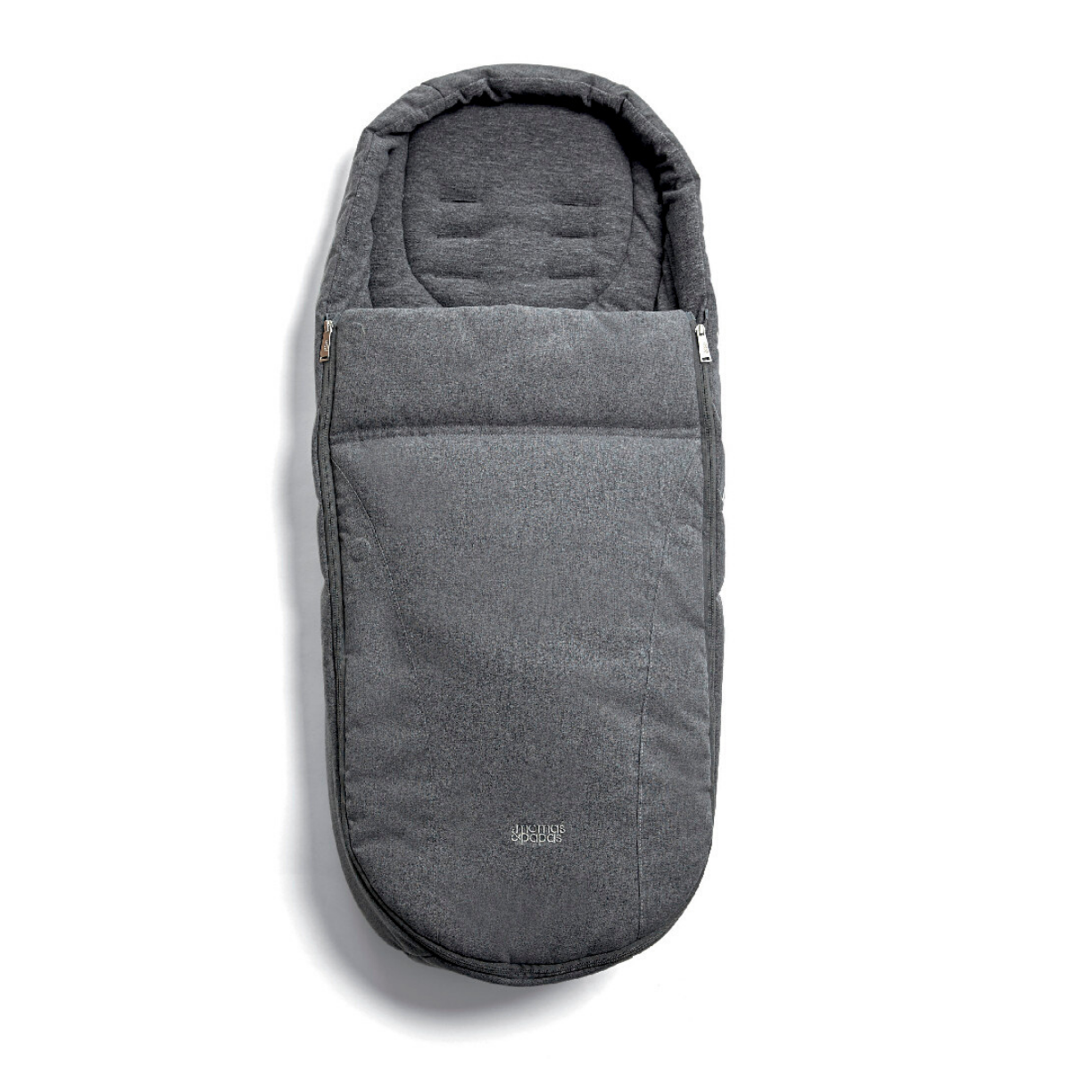 Mamas Papas Ocarro Cold Weather Footmuff Grey Mist Babyland