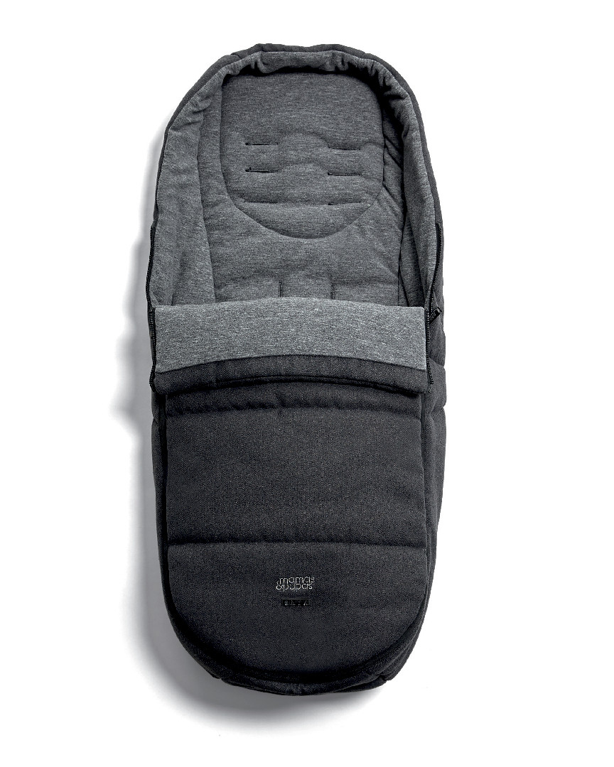 Mamas Papas Ocarro Cold Weather Footmuff Onyx Black