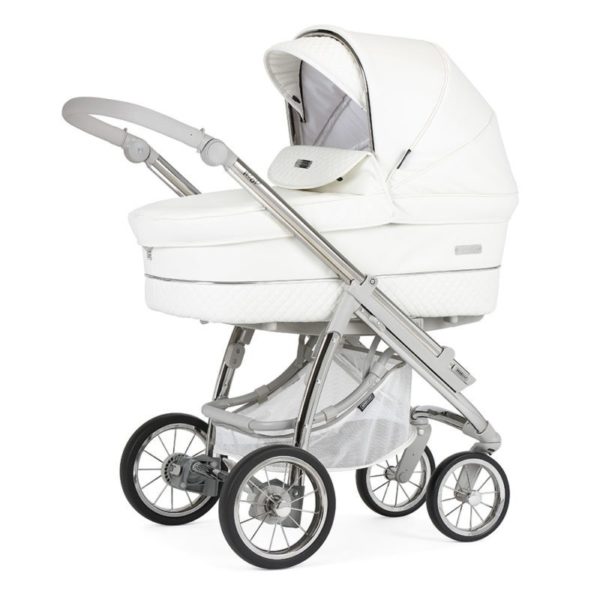 Bebecar Ip-op XL Classic Combination with Car Seat and KITLA3 - White Delight