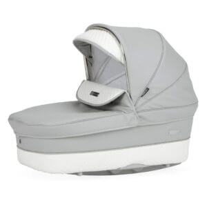 Bebecar Ip Op Xl Carrycot Silver Grey