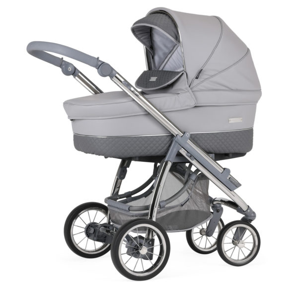 Bebecar Ip-op XL Classic Combination with Car Seat and KITLA3 - Pewter