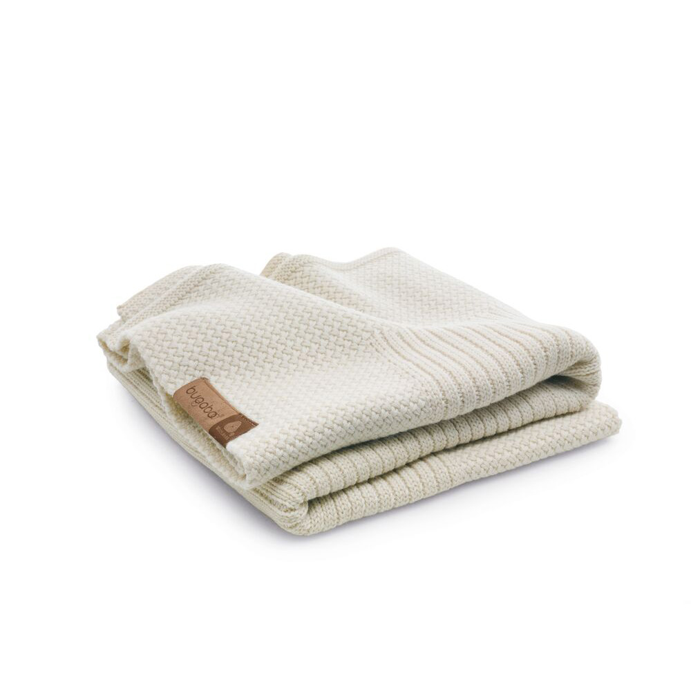 Bugaboo Soft Wool Blanket Off-White Melange – Babyland