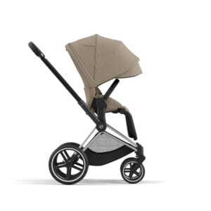 Cybex Priam Stroller Cozy Beige Black Chrome 1