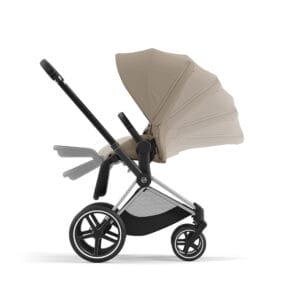 Cybex Priam Stroller Cozy Beige Black Chrome 2