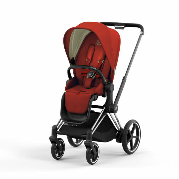 Cybex e-PRIAM 4 Stroller with Carrycot Autumn Gold