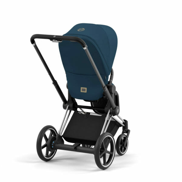Cybex e-PRIAM 4 Stroller with Carrycot Mountain Blue