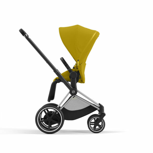 Cybex e-PRIAM 4 Stroller with Carrycot Mustard Yellow