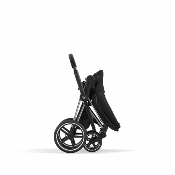 Cybex PRIAM 4 Stroller with Carrycot Deep Black