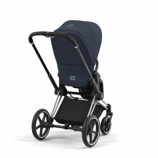 Cybex PRIAM 4 Stroller with Carrycot Nautical Blue