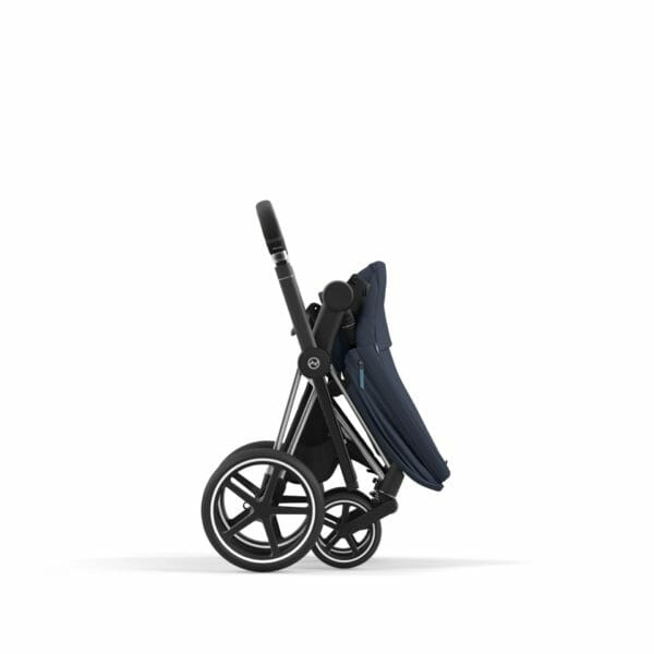 Cybex PRIAM 4 Stroller with Carrycot Nautical Blue