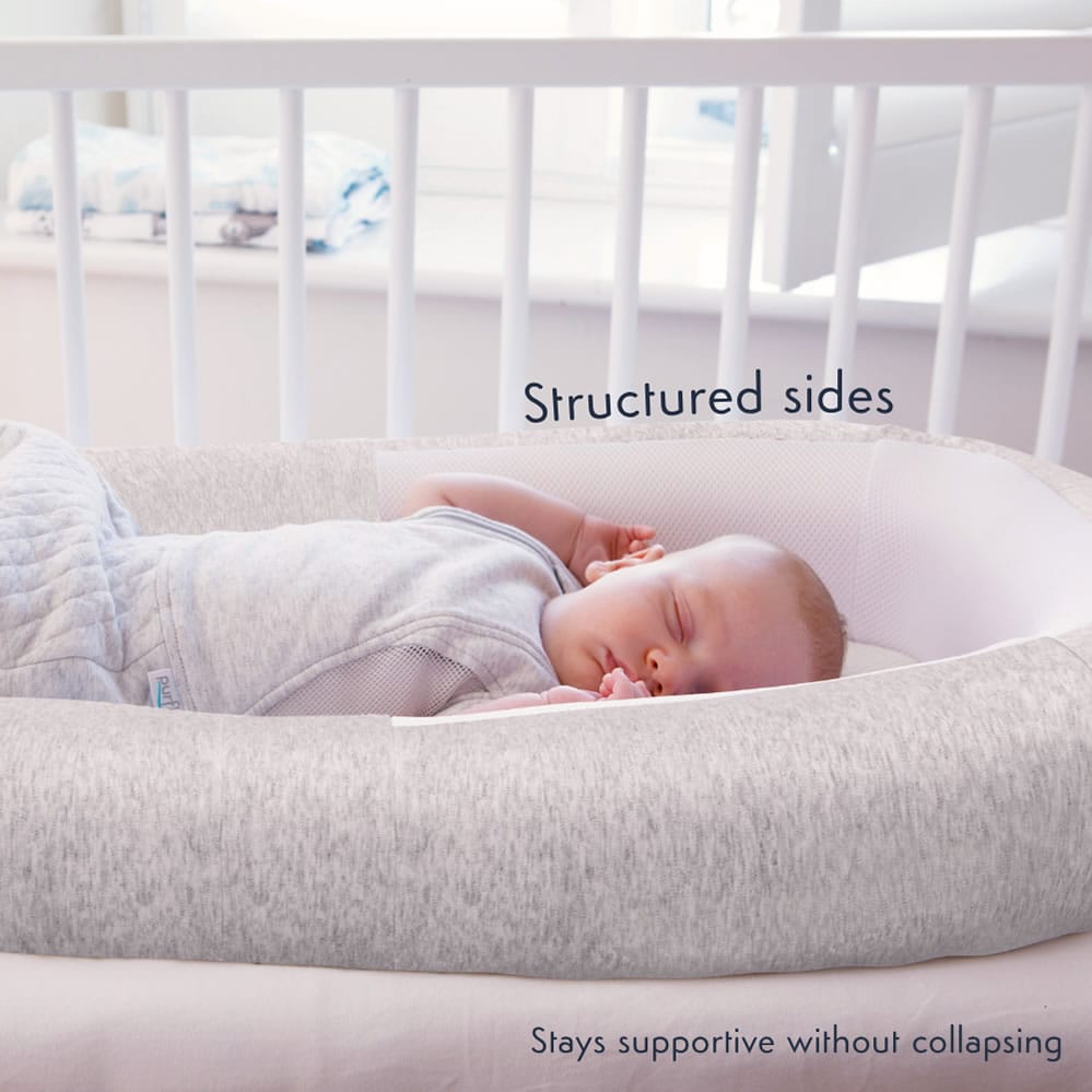 Purflo Sleep Tight Baby Bed Minimal Grey (2)