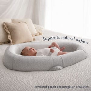 Purflo Sleep Tight Baby Bed Minimal Grey (4)
