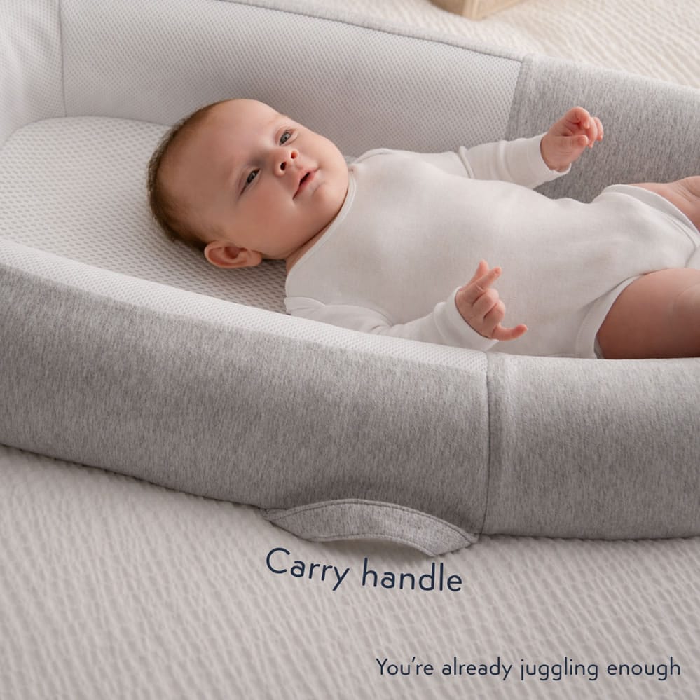 Purflo Sleep Tight Baby Bed Minimal Grey (5)