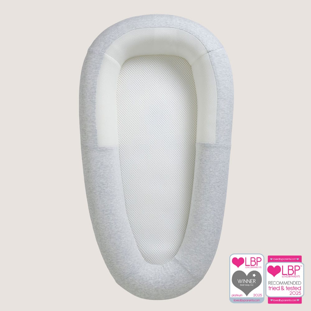 Purflo Sleep Tight Baby Bed Minimal Grey