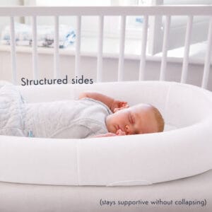 Purflo Sleep Tight Baby Bed Soft White (1)
