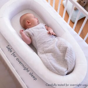 Purflo Sleep Tight Baby Bed Soft White (2)