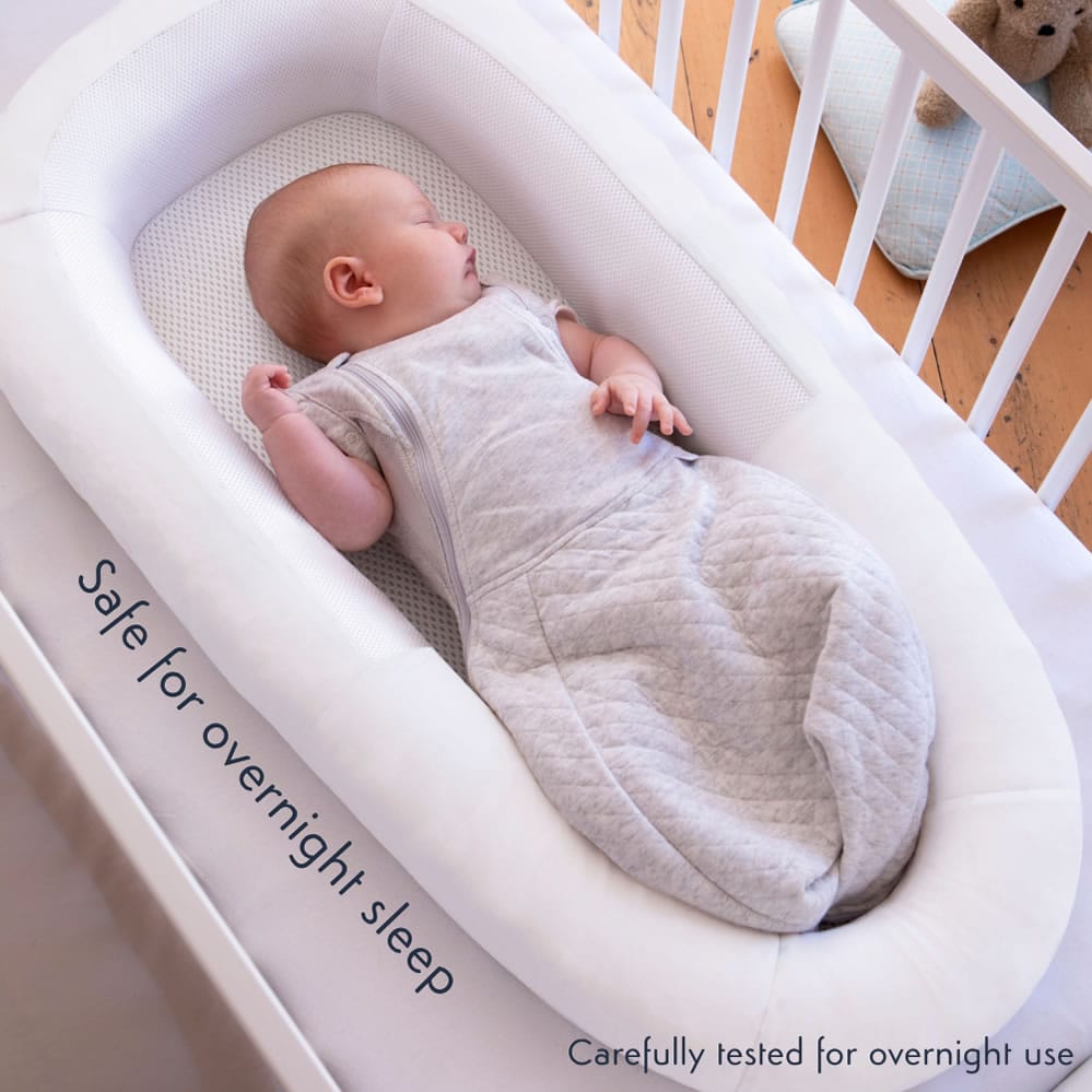 Purflo Sleep Tight Baby Bed Soft White (2)