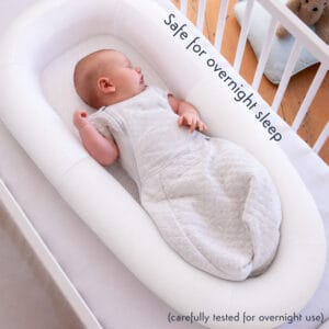 Purflo Sleep Tight Baby Bed Soft White
