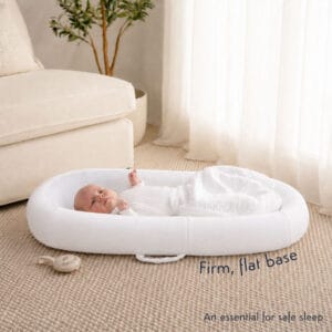 Purflo Sleep Tight Baby Bed Soft White (4)
