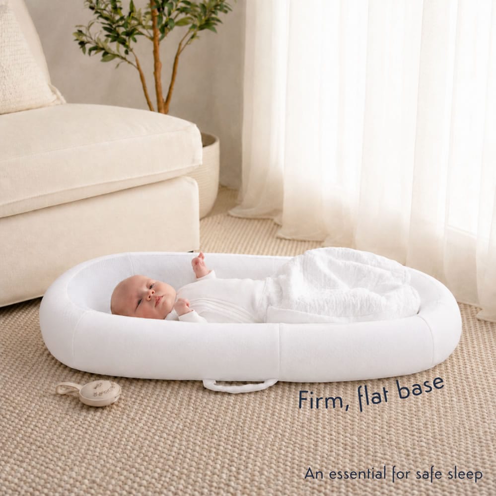 Purflo Sleep Tight Baby Bed Soft White (4)