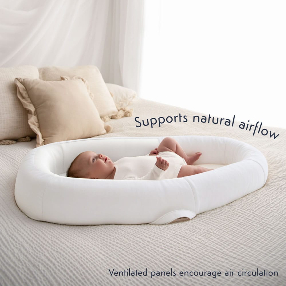 Purflo Sleep Tight Baby Bed Soft White (5)