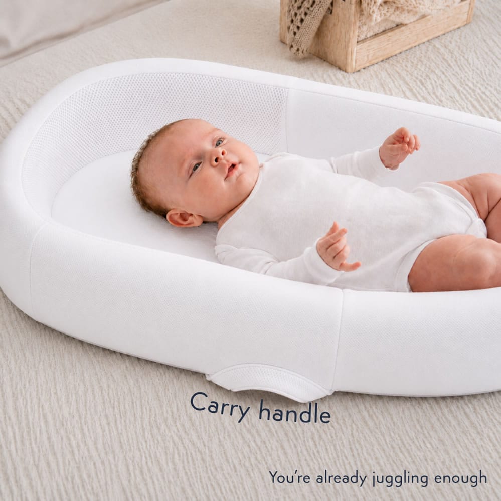Purflo Sleep Tight Baby Bed Soft White (6)