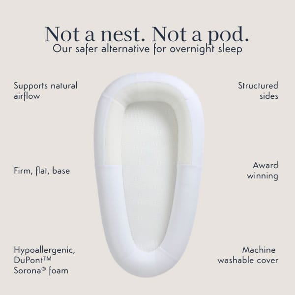 Purflo Sleep Tight Baby Bed Soft White (7)