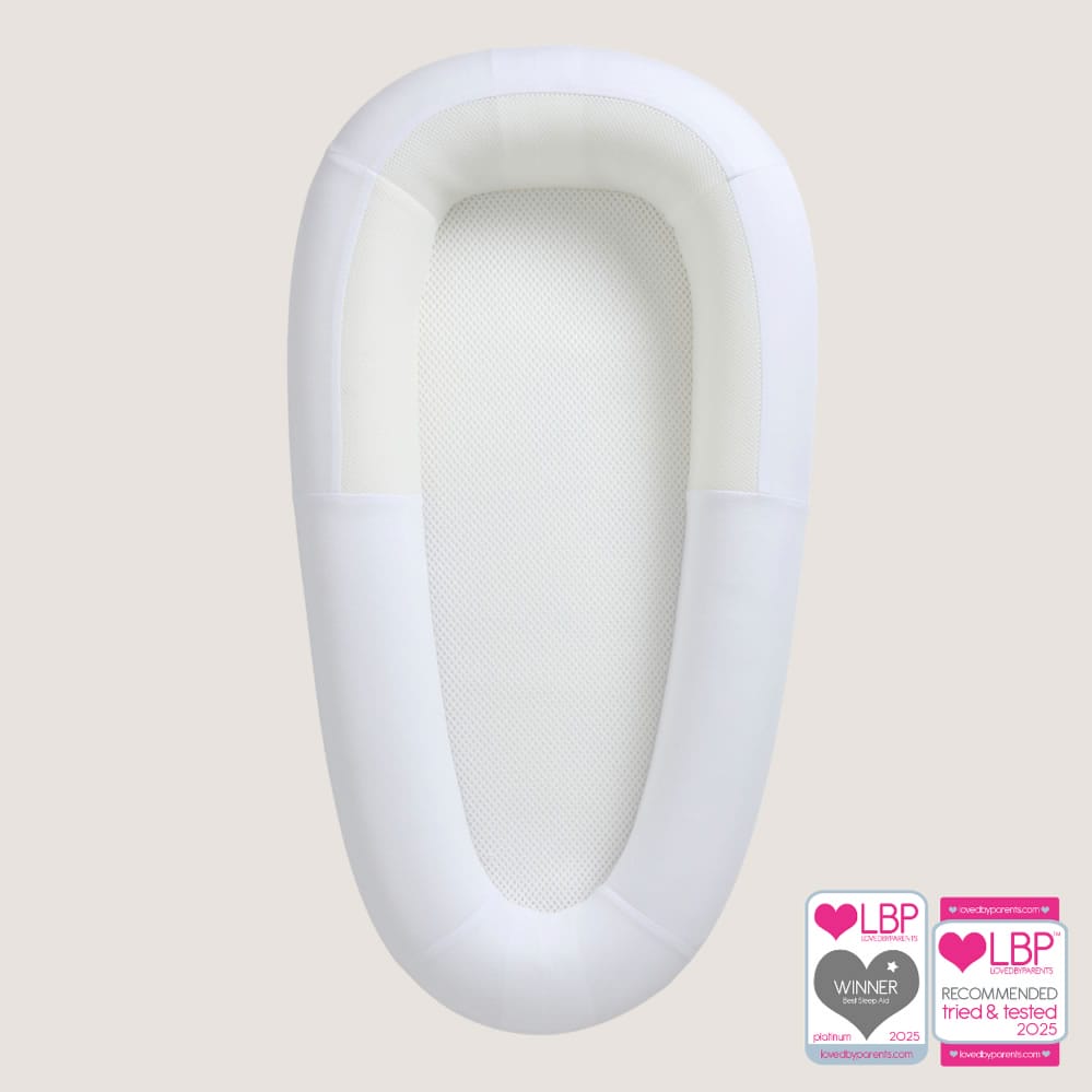 Purflo Sleep Tight Baby Bed Soft White
