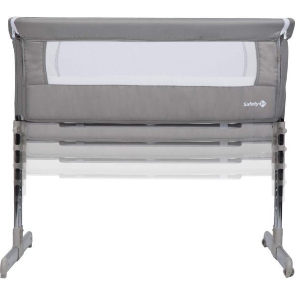 Safety 1st Calidoo Bedside Crib Warm Grey
