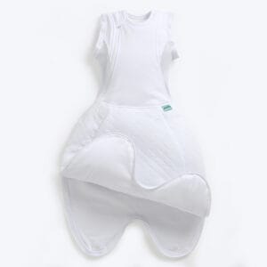 Purflo Swaddle To Sleep Bag White (7)
