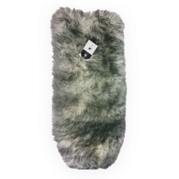 Bozz Luxury 100% Sheepskin Longwool Pushchair Liner Wolf