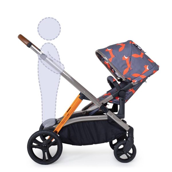 Cosatto Wow Xl Pram And Pushchair Charcoal Mister Fox 8a Rgb