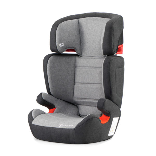 Kinderkraft Car Seat Junior Fix Black/Grey with ISOFIX System