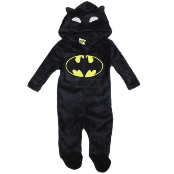 Baby Batman Plush Fleece Onesie:all In One