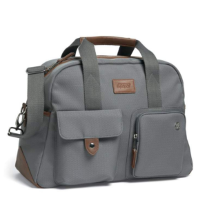 Mamas & Papas Bowling Style Changing Bag with Bottle Holder - Fossil Grey