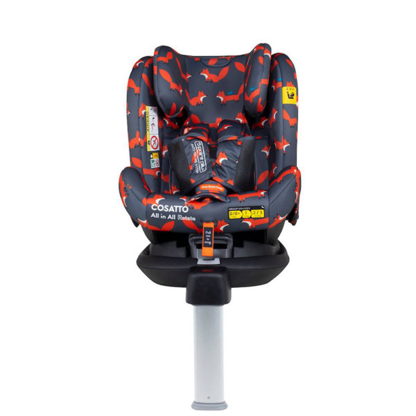 Cosatto All In All Rotate Car Seat Charcoal Mister Fox 11 Rgb