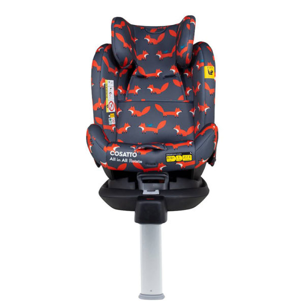 Cosatto All In All Rotate Car Seat Charcoal Mister Fox 13 Rgb