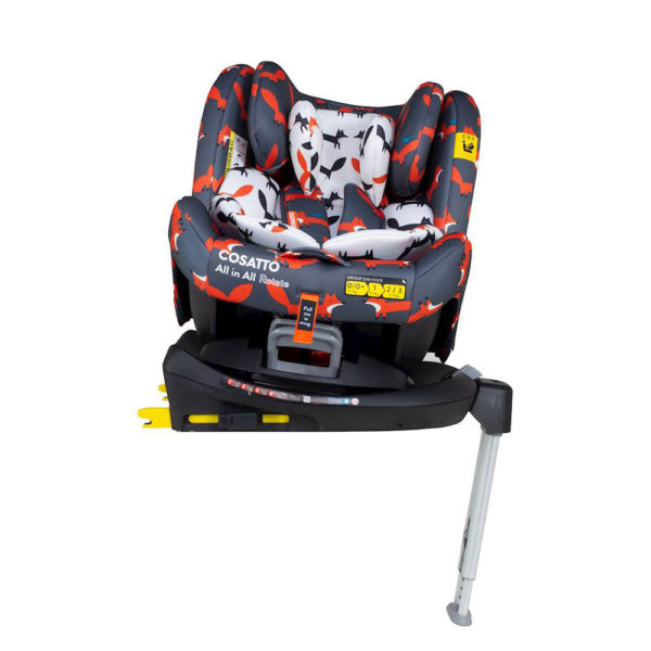 Cosatto All In All Rotate Car Seat Charcoal Mister Fox 3 Rgb