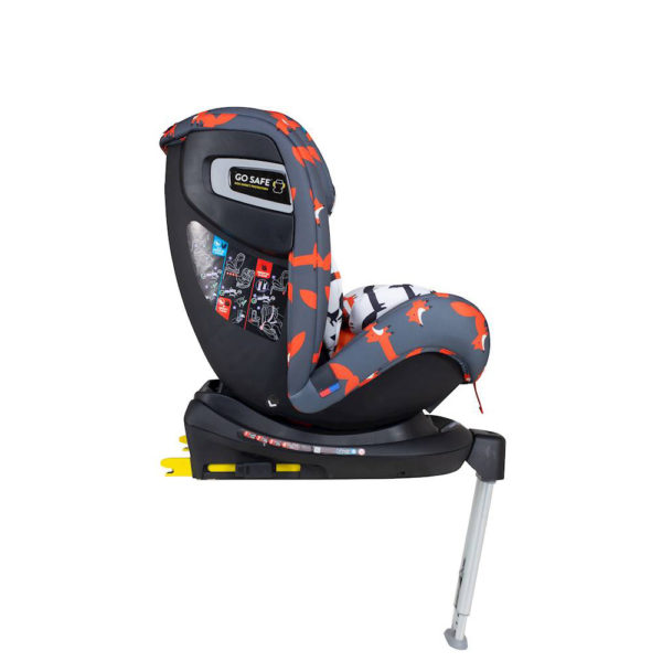 Cosatto All In All Rotate Car Seat Charcoal Mister Fox 5 Rgb