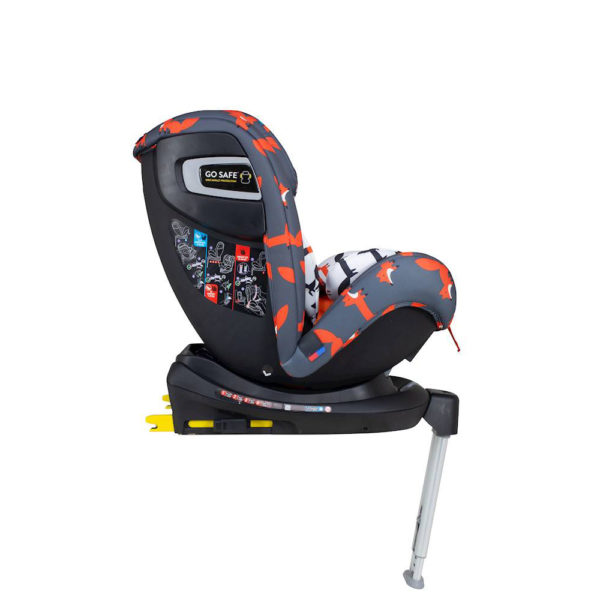 Cosatto All In All Rotate Car Seat Charcoal Mister Fox 7 Rgb