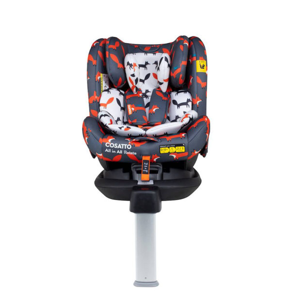 Cosatto All In All Rotate Car Seat Charcoal Mister Fox 8 Rgb