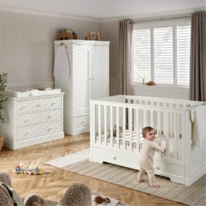 Mamas & Papas 3pc Oxford Room Set - White