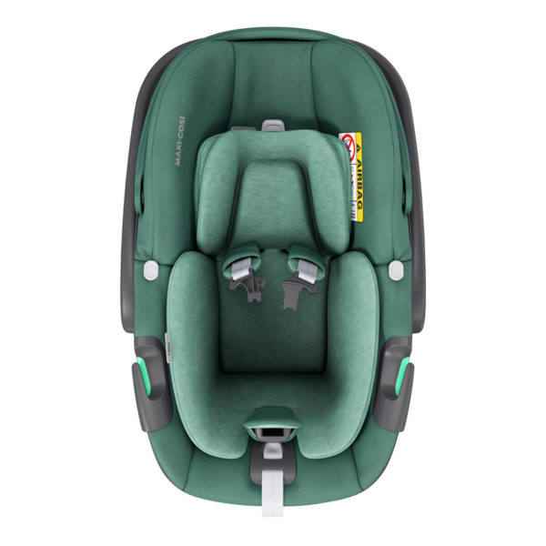 Png 72 Dpi 8044047110u3y2021 2021 Maxicosi Carseat Babycarseat Pebble360 Green Essentialgreen Easyinharness Front