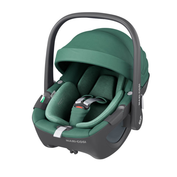 Png 72 Dpi 8044047110 2021 Maxicosi Carseat Babycarseat Pebble360 Green Essentialgreen Withcanopy 3qrtleft